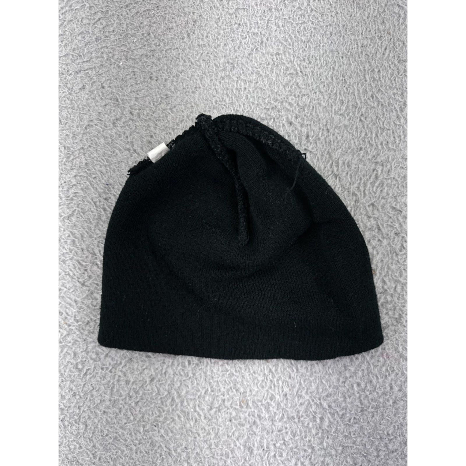 Vintage Matco Hat Adult One Size Black KnIT Beanie 100% Acrylic Workwear Logo Ski Casual 90s Mens Size ONE SIZE - 3 Thumbnail