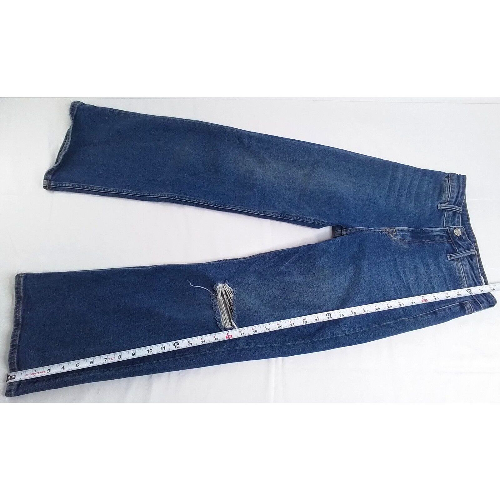 Other NoEnd Wide Leg Crop Denim Jeans Women's Size 25 Size 25" / US 0 / IT 36 - 13 Thumbnail