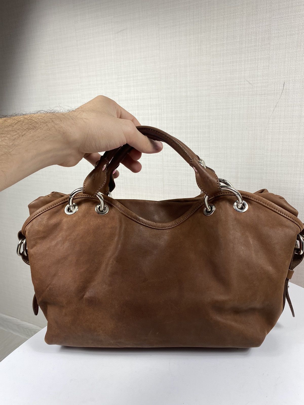 Designer Braun Buffel Leather Handbag Size ONE SIZE - 5 Thumbnail