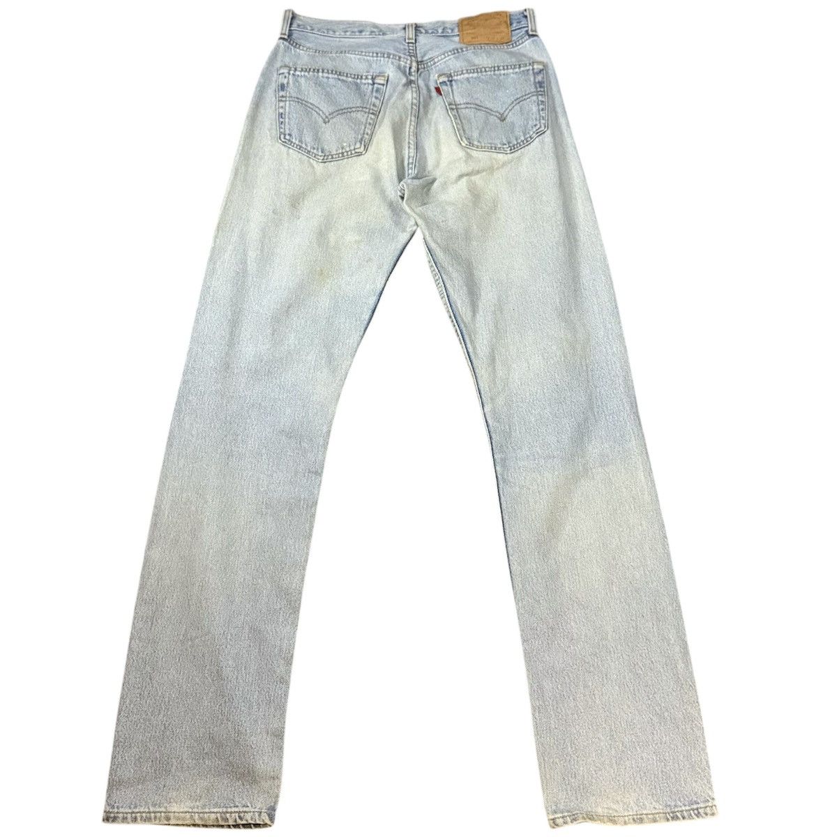 Levi's Vintage Clothing Vintage 1998 Levis 501 Aging Faded Dirty Denim Made in USA Size US 32 / EU 48 - 2 Thumbnail