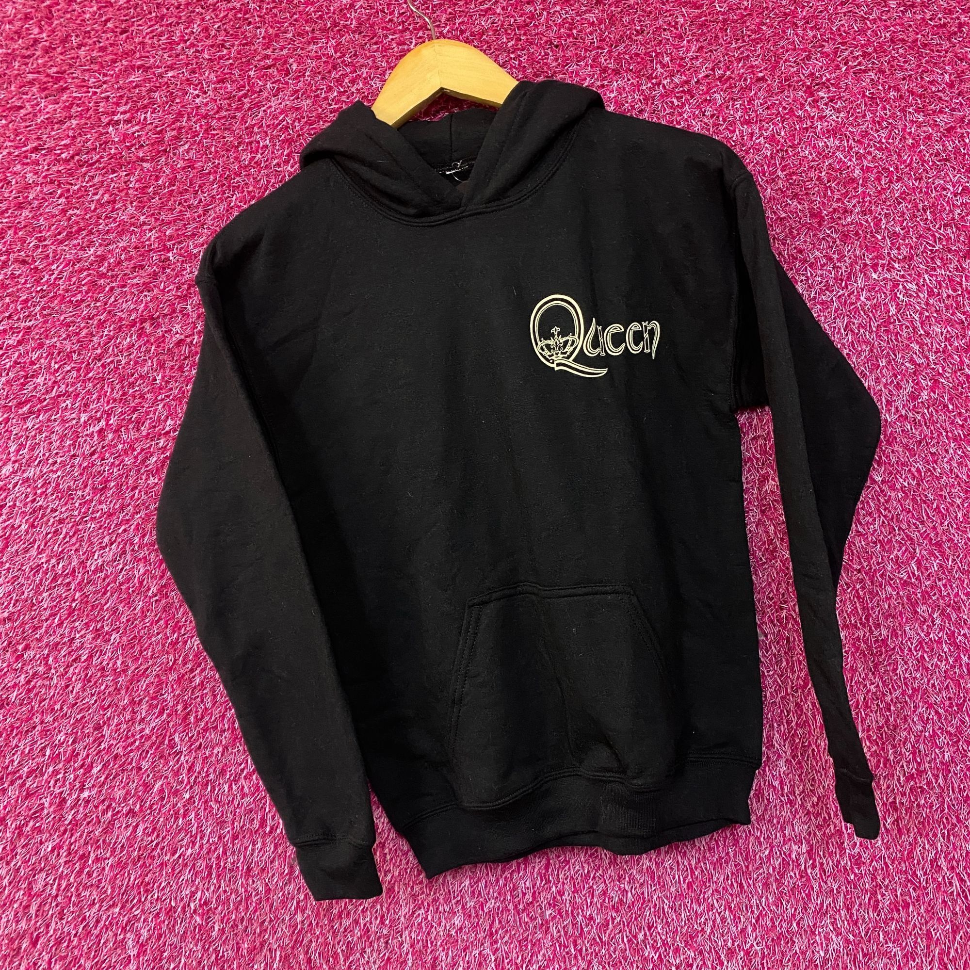 Band Tees Queen Classic Crest Graphic Pullover Hoodie XS Size US XS / EU 42 / 0 - 4 Thumbnail