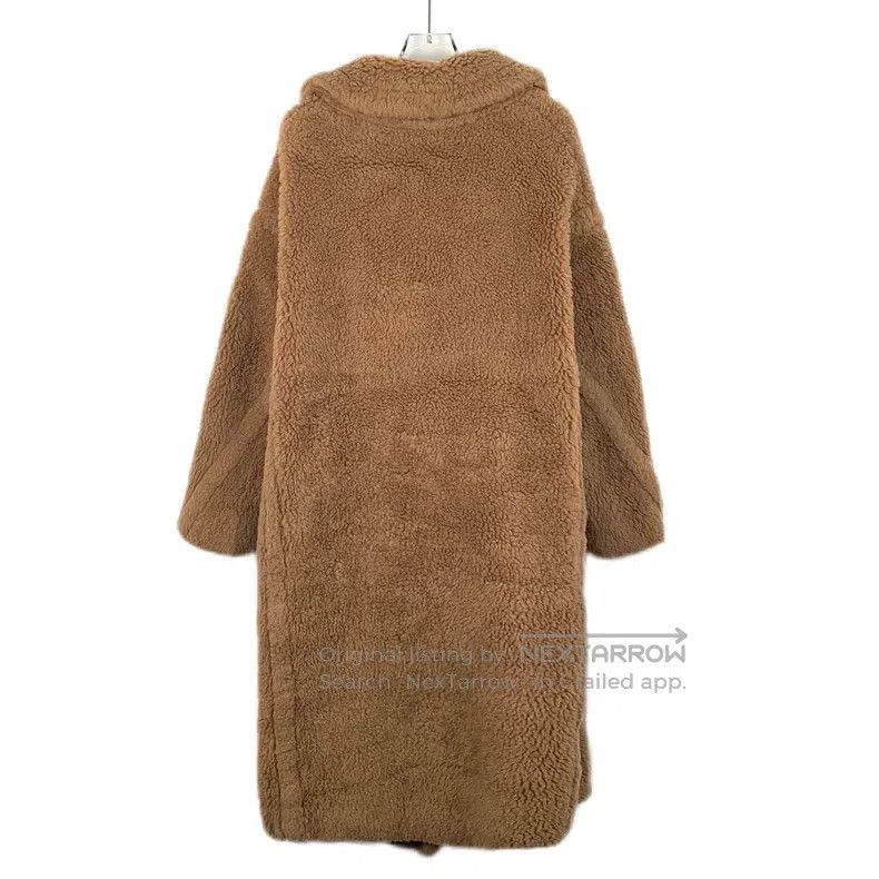 Max Mara Max Mara Brown Camel Hair Teddy Bear Collar Coat Size S / US 4 / IT 40 - 2 Thumbnail