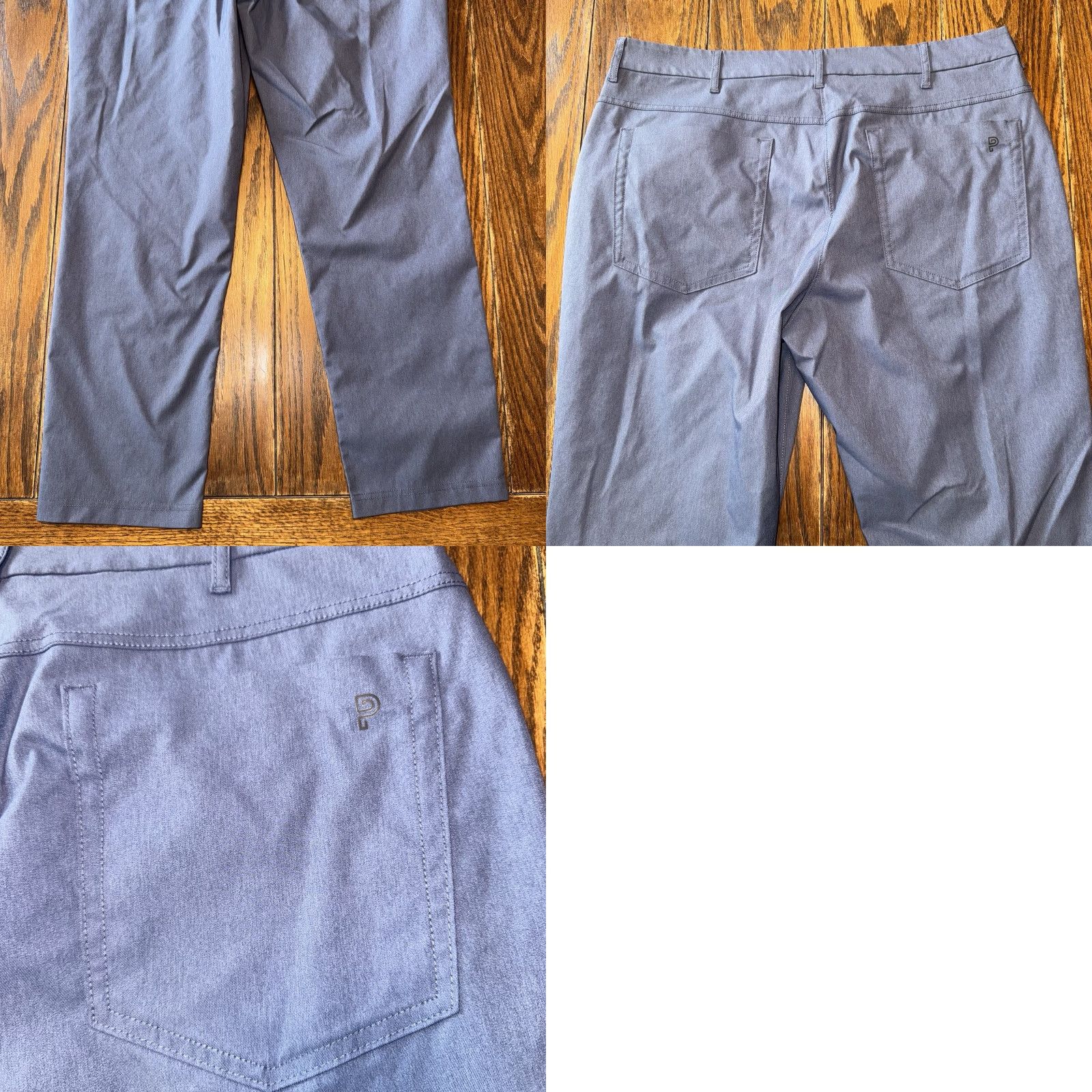 Vintage Public Rec Workday Chino Pants Mens 36x30 Slim Straight Blue Stretch Size US 36 / EU 52 - 8 Thumbnail
