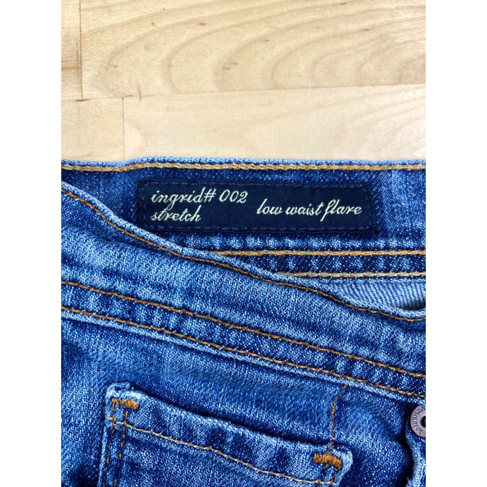 Citizens Of Humanity Citizens of Humanity Womens Jeans Flared Blue 29 Low Waist Casual Size 29 Womens Jeans Flared Blue 29 N/A Size 29" - 5 Thumbnail