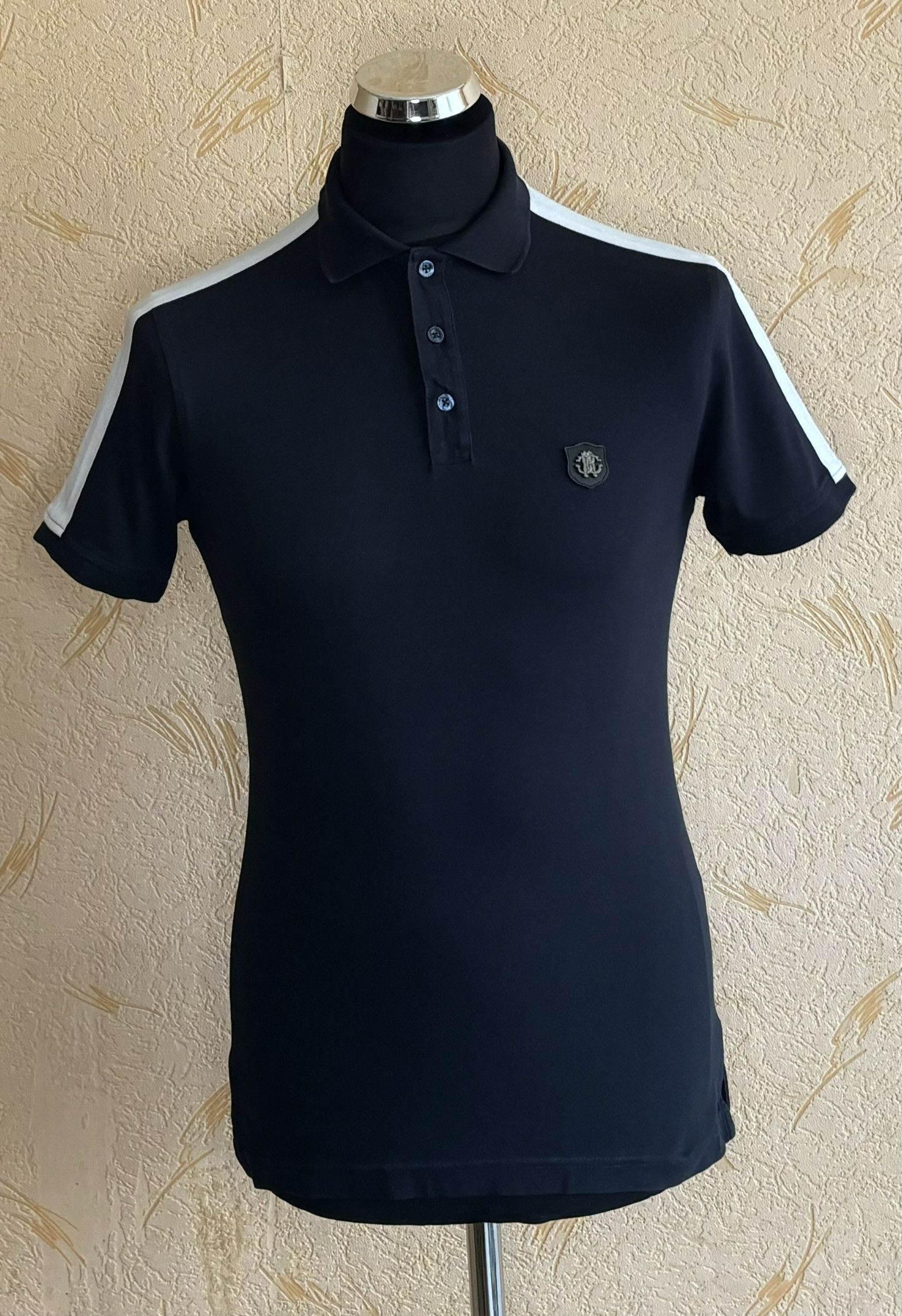 Roberto Cavalli Roberto Cavalli Polo navy blue Size. S Size US S / EU 44-46 / 1 - 1 Thumbnail