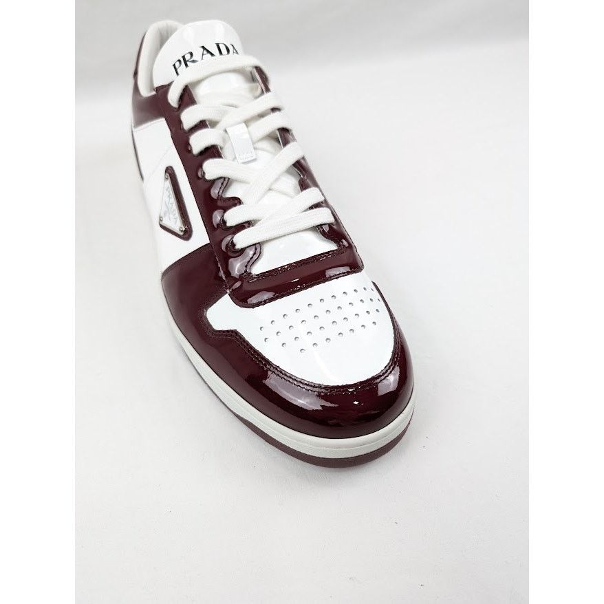Prada o1rshd1 Low top Sneakers in Bordeaux/Bianco Size US 11.5 / EU 44-45 - 5 Thumbnail