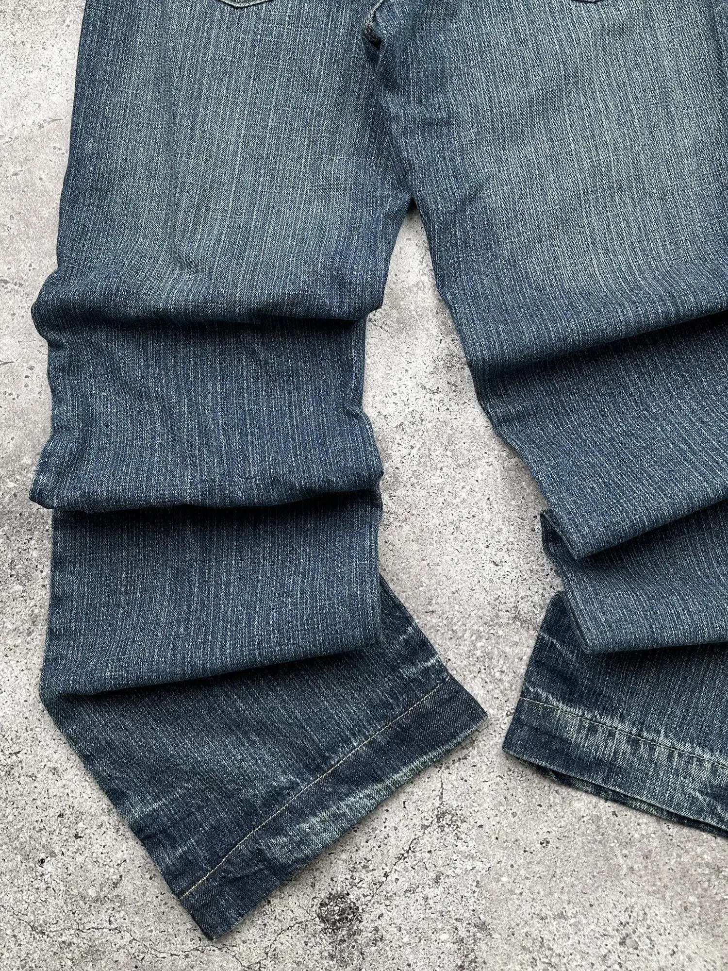 Japanese Brand Vintage Wide Jeans C507(V540) Size US 30 / EU 46 - 7 Thumbnail