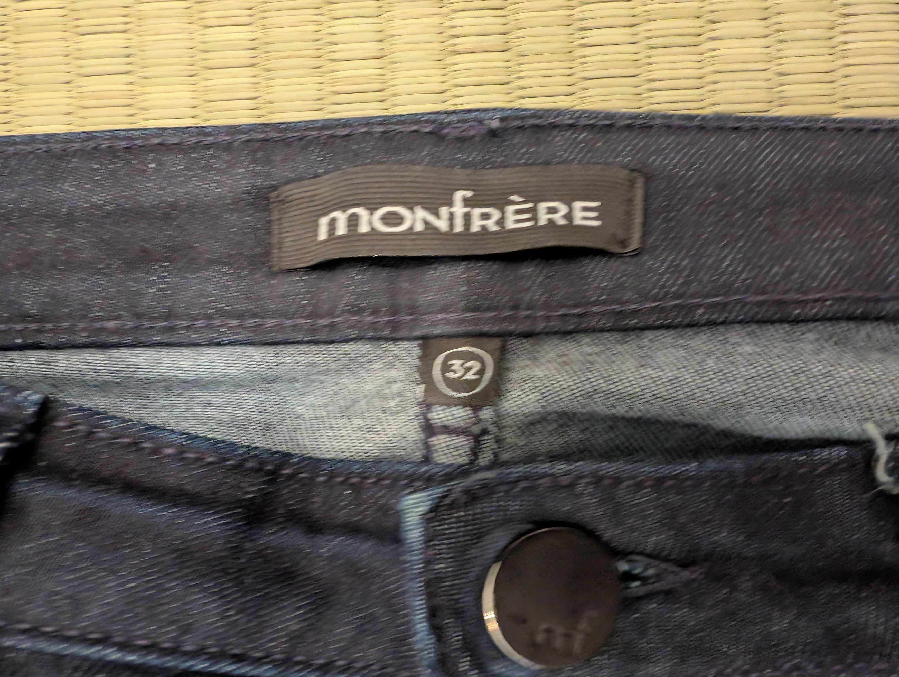 MONFRERE Monfrere Deniro Nashville Style 1017 Denim Jeans Made in USA Size US 32 / EU 48 - 3 Thumbnail