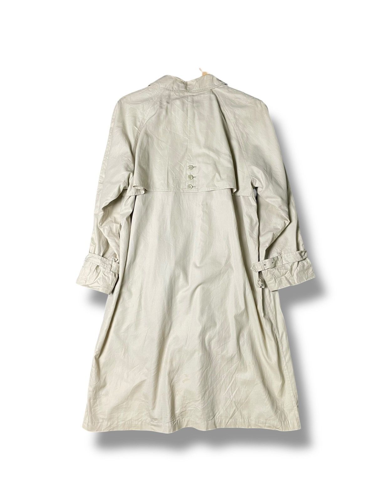 Designer × Japanese Brand × Vintage Daks Double Breasted Long Trenchcoat (54) Size US S / EU 44-46 / 1 - 2 Thumbnail