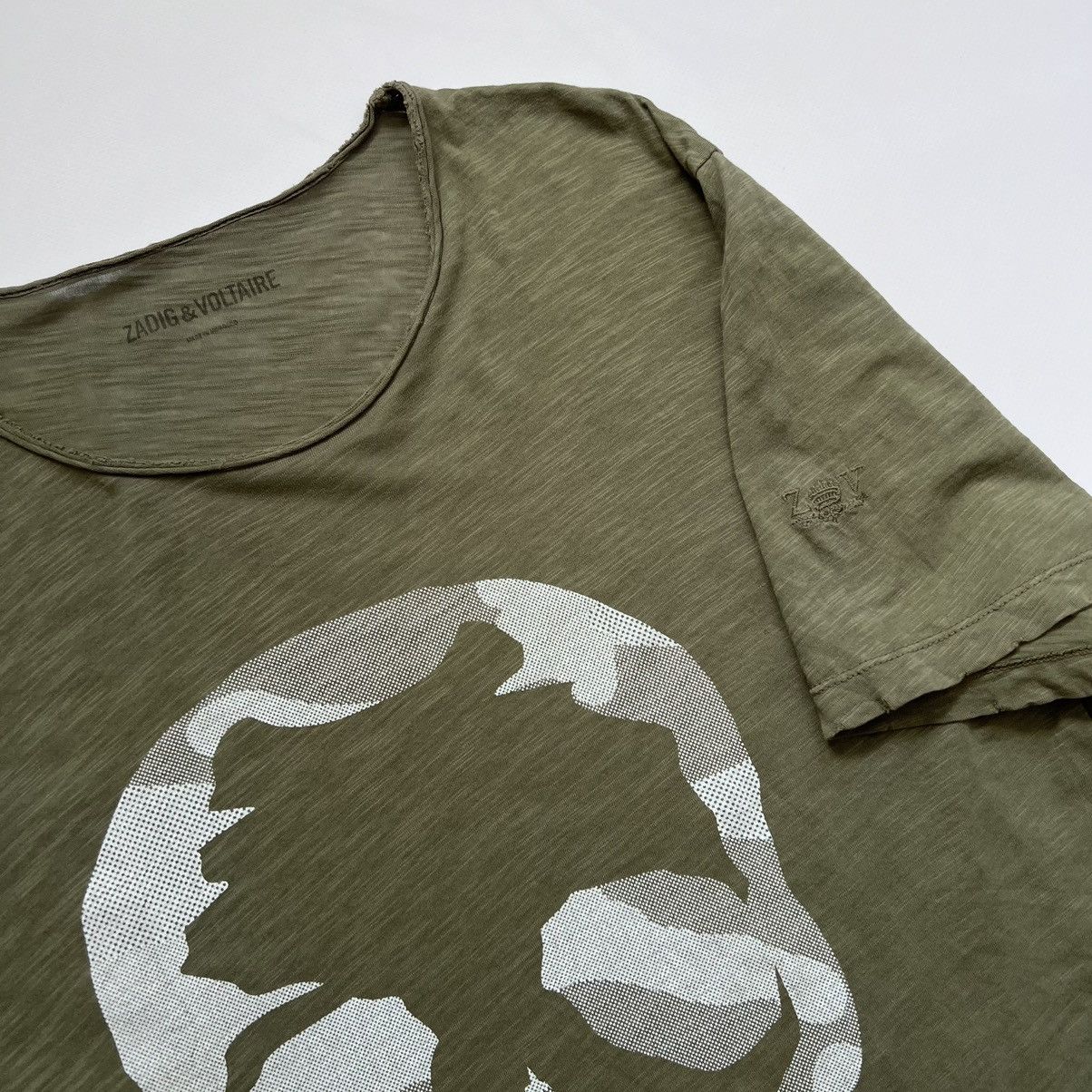 Zadig & Voltaire Zadig & Voltaire skull print tee t-shirt Size US M / EU 48-50 / 2 - 3 Thumbnail