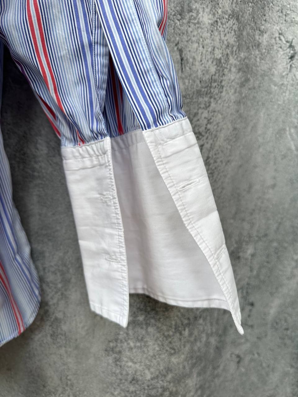 Designer Turnbull & Asser Stripe Dress Shirt Button Up England Luxury Size US L / EU 52-54 / 3 - 10 Thumbnail