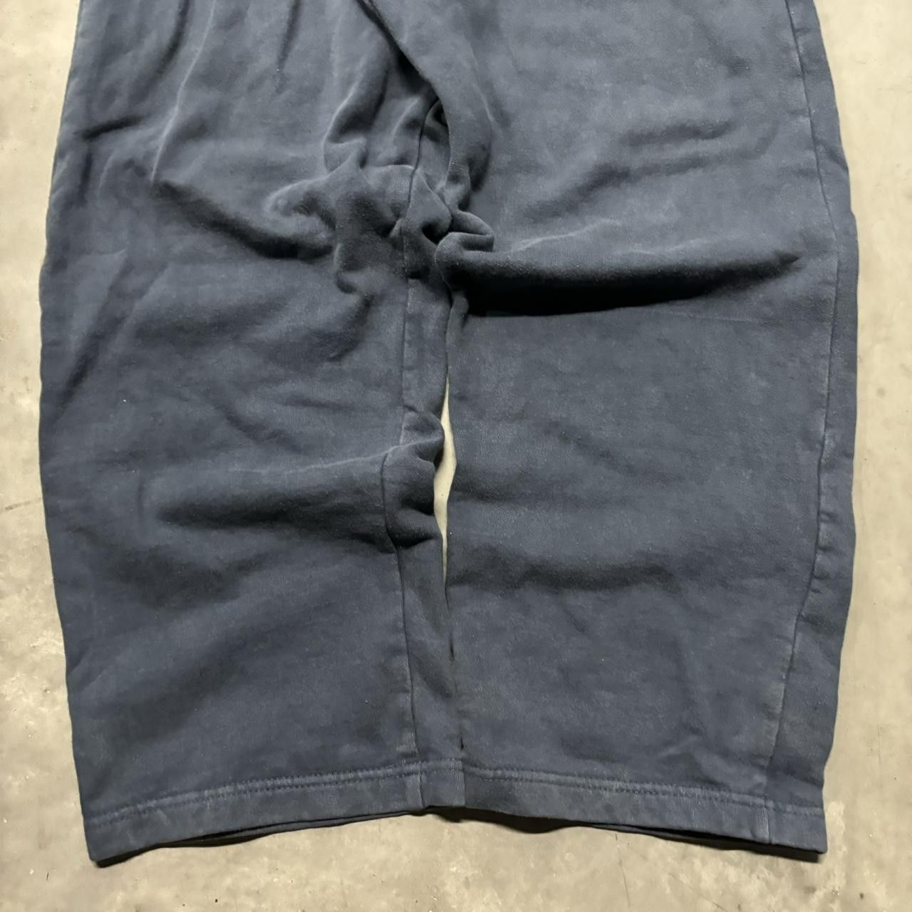 Japanese Brand × Vintage Crazy Vintage Y2K/2000s Blue Skater Essential Sweatpants! Size US 30 / EU 46 - 5 Thumbnail