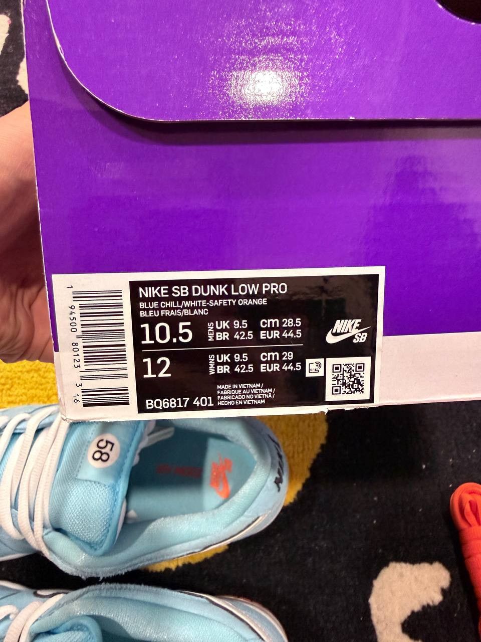 Nike Nike SB Dunk Low Club 58 Gulf (2021) Size US 10.5 / EU 43-44 - 10 Thumbnail