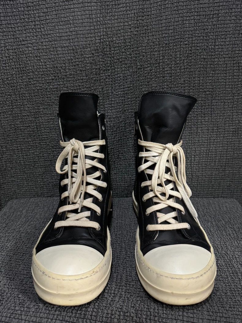 Rick Owens Rick Owens Classic Black and White Coated Big Converse sho Size US 9 / EU 42 - 5 Thumbnail