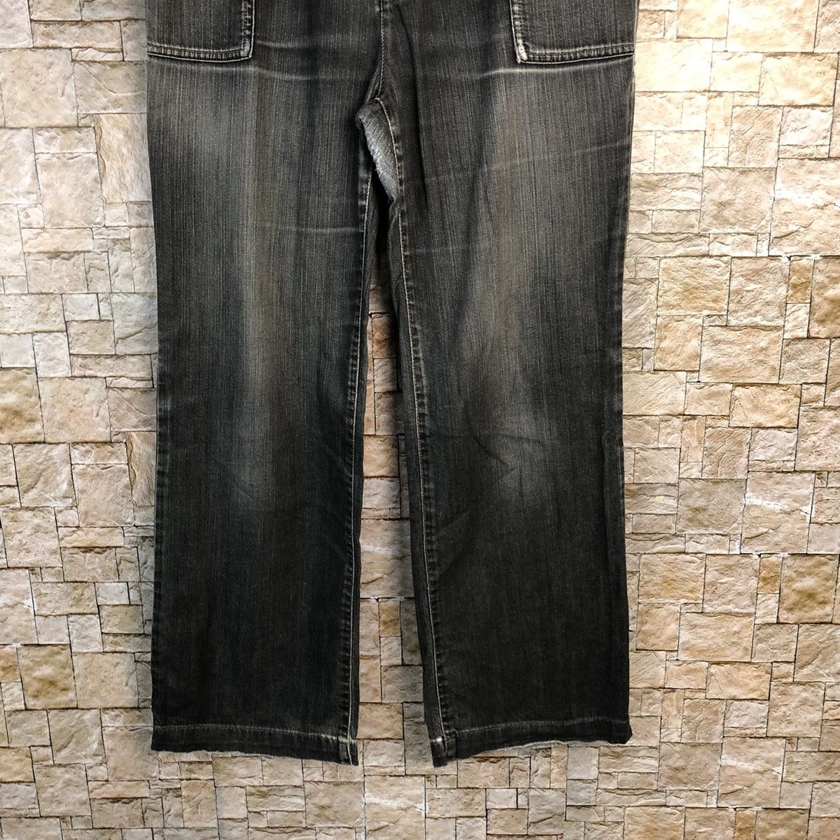 Burberry Burberry Black faded Denim Pants #A431 Size 30" / US 8 / IT 44 - 3 Thumbnail