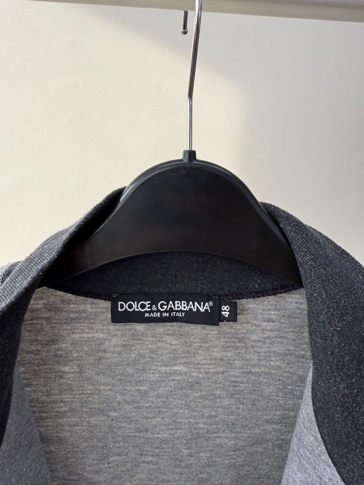 Dolce & Gabbana Vintage Dolce Gabbana Italia Big Logo 1/4 Zip long sleeve Size US M / EU 48-50 / 2 - 11 Thumbnail