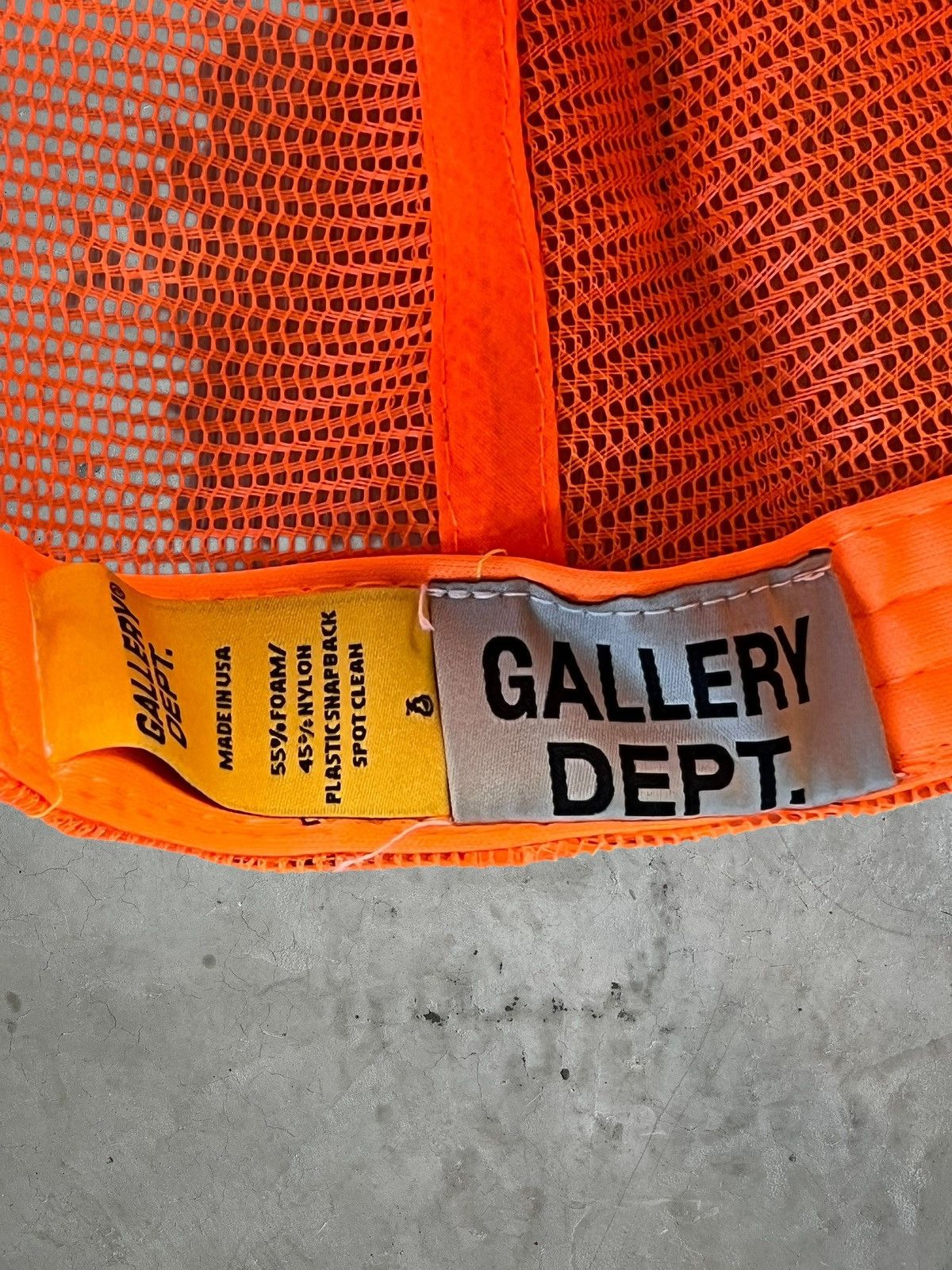 Gallery Dept. Gallery Dept. Trucker Hat Size ONE SIZE - 5 Thumbnail