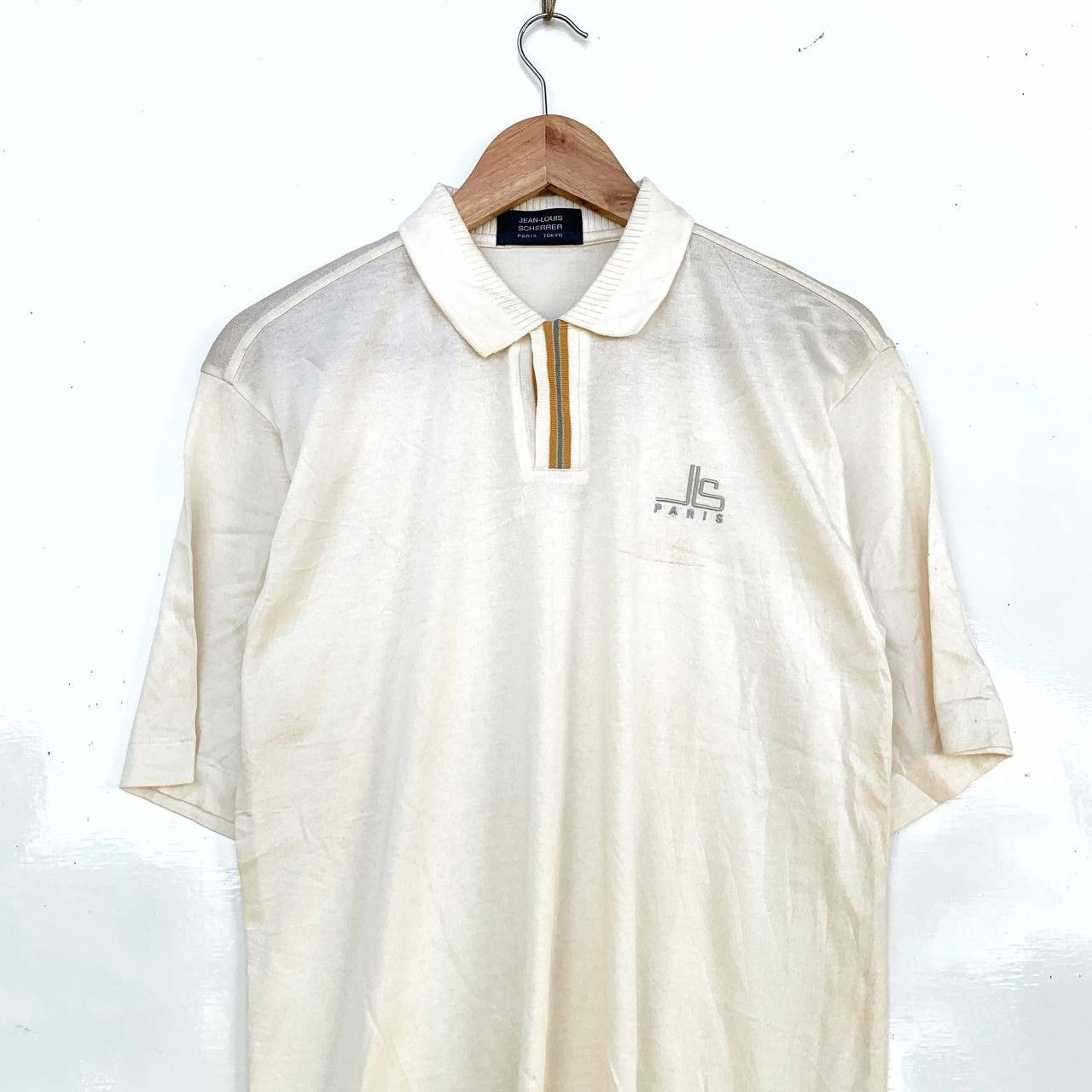 Designer × Jean-Louis Scherrer Jean-Louis Scherrer Polo Tshirt Size US M / EU 48-50 / 2 - 3 Thumbnail