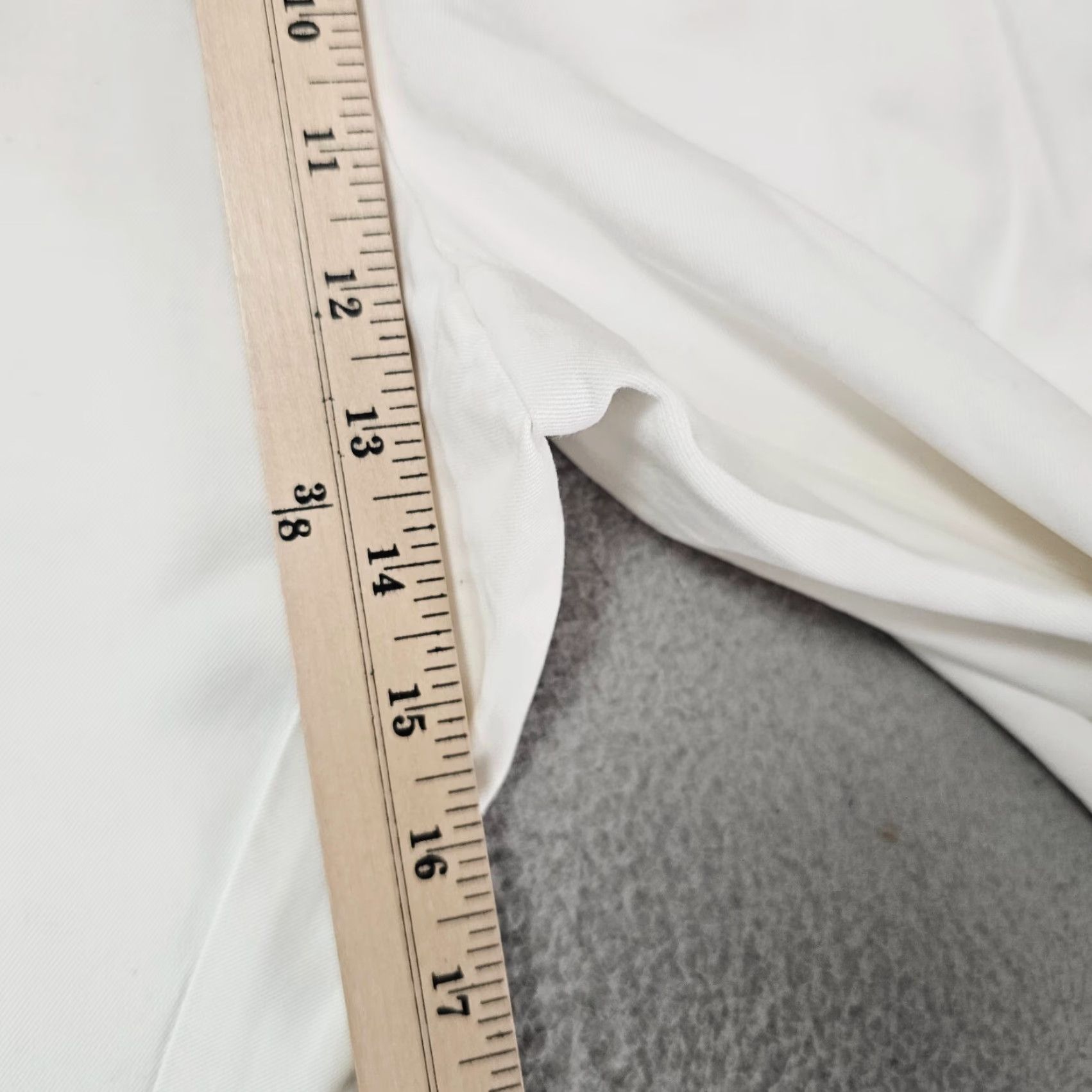 Peter Millar Peter Millar Raleigh Washed Chino Pants Mens 42 Ivory Twill Cotton Khakis 42x31 Regular Straight Vintage: No Size US 42 / EU 58 - 5 Thumbnail