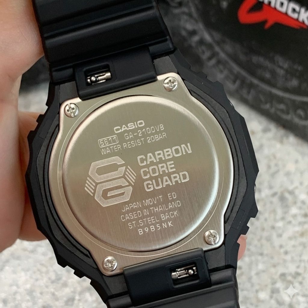 Casio Casio G Shock GA-2100VB-1ADR Size ONE SIZE - 6 Thumbnail
