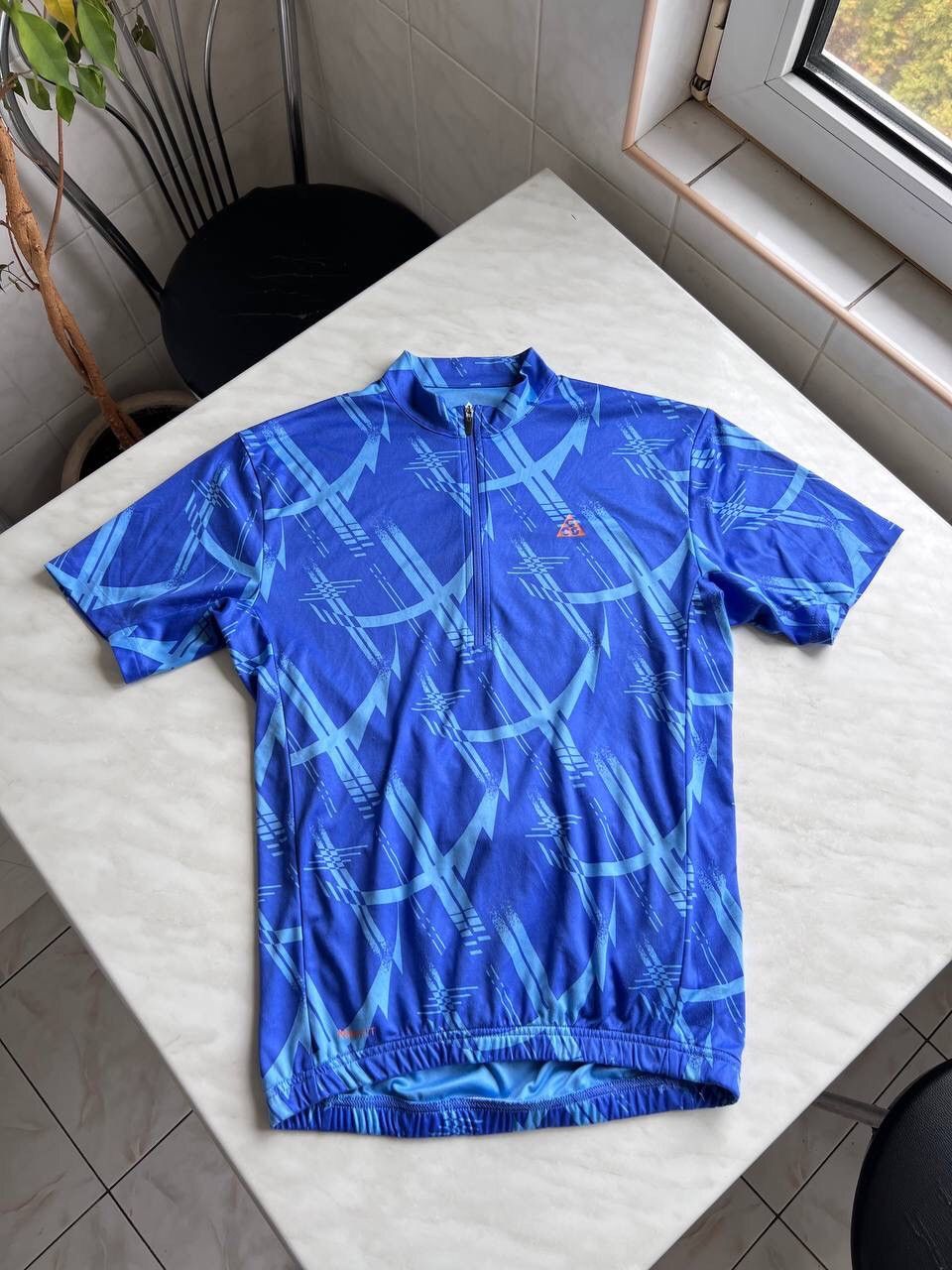 Nike × Vintage Nike ACG Cycling Jersey Tee Tshirt Size US S / EU 44-46 / 1 - 1 Thumbnail