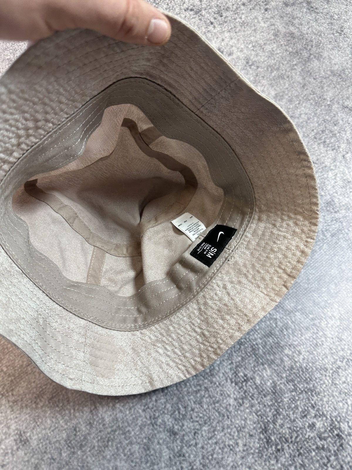 Nike × Vintage Vintage Nike Panama Hat Logo Swoosh Y2K Streetwear USA Size ONE SIZE - 2 Thumbnail