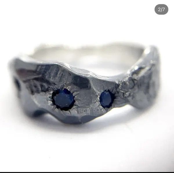 Jewelry Eskhaton / Mark Boutilier Archive ‘MF’ Ring Size ONE SIZE - 1 Thumbnail