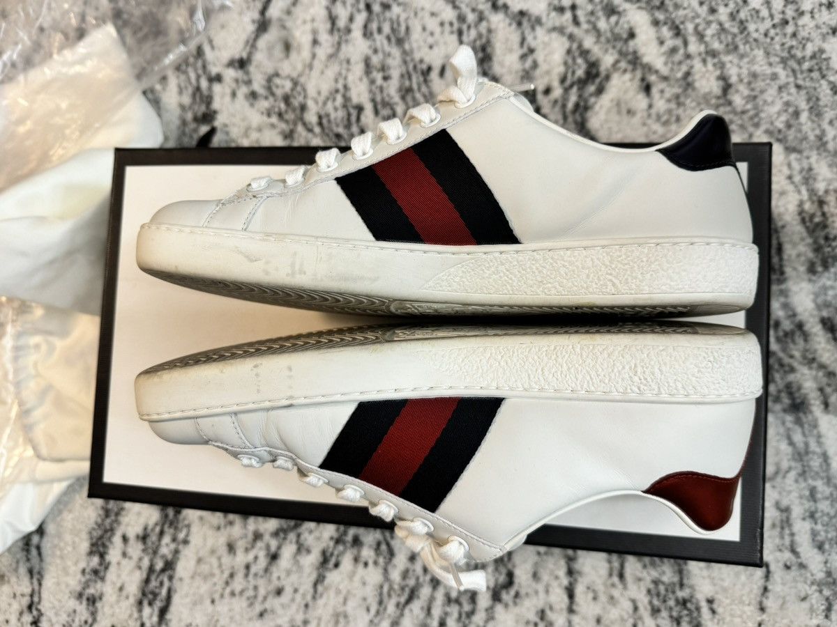Gucci Gucci Ace embroidered “Loved” sneaker Size US 6.5 / EU 39-40 - 3 Thumbnail