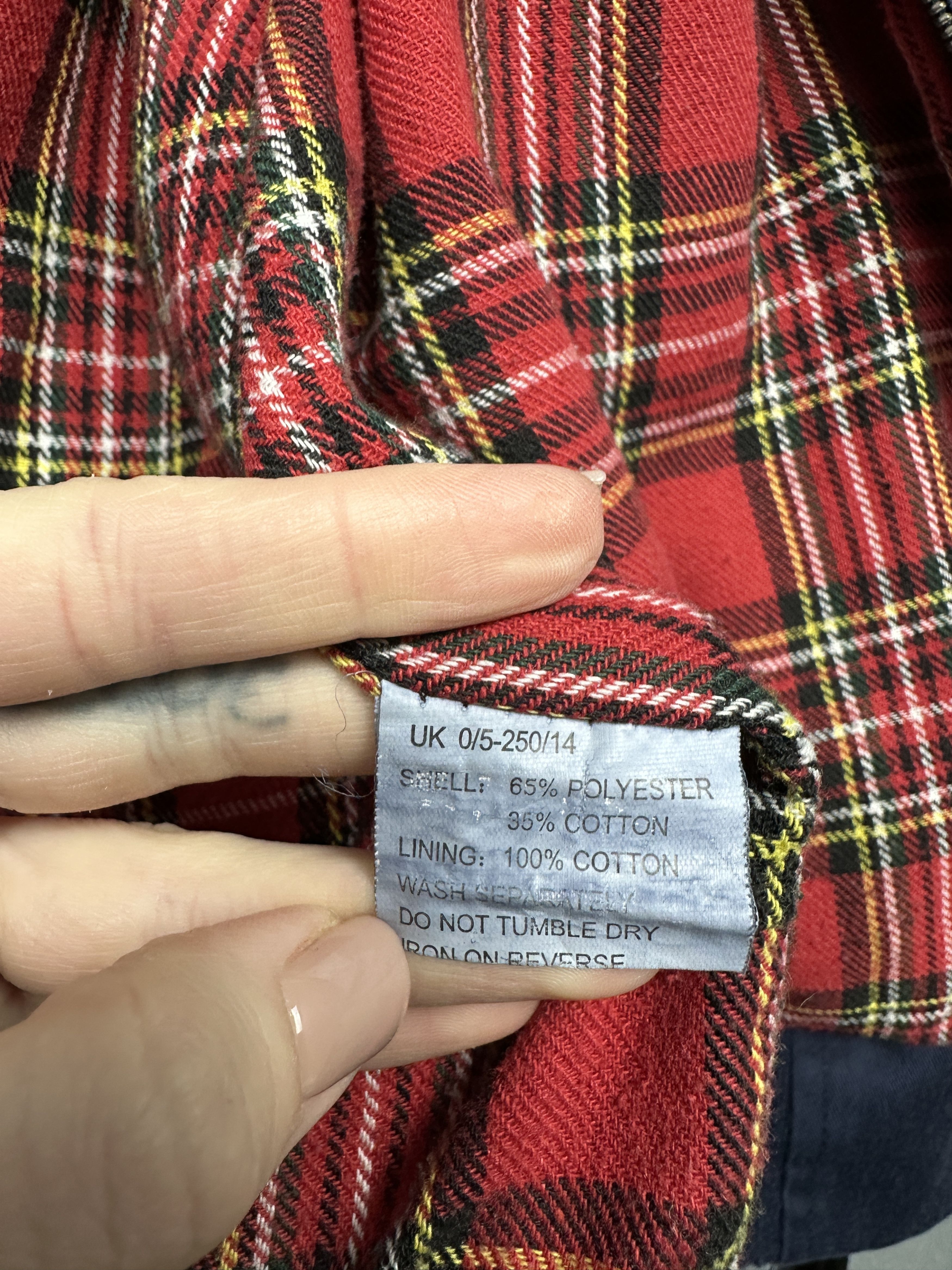 New England Outerwear × Vintage Vintage England Plaid Lined Collared Bomber Jacket Size US M / EU 48-50 / 2 - 6 Thumbnail