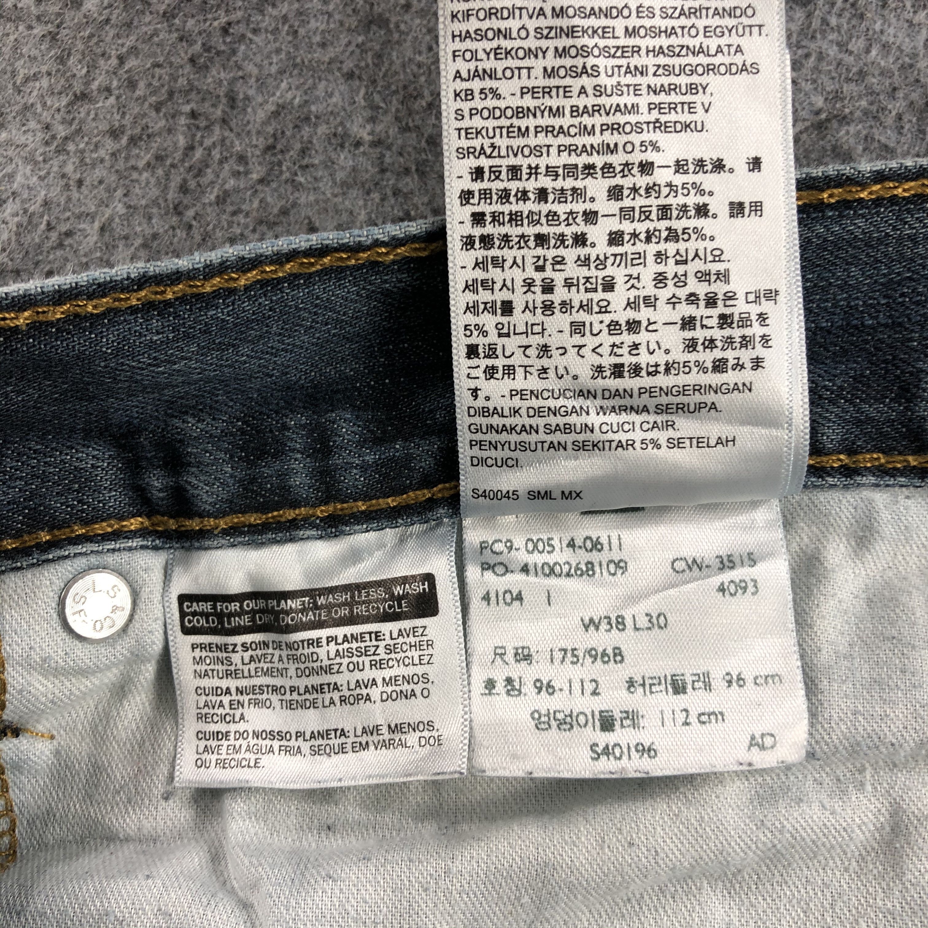 Levi's Vintage Levis Earth Tone Jeans-J2133 Size US 37 - 12 Thumbnail