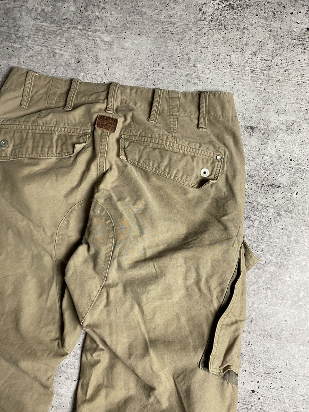 G-Star × Vintage Vintage Gstar Cargo Pants Size US 32 / EU 48 - 6 Thumbnail