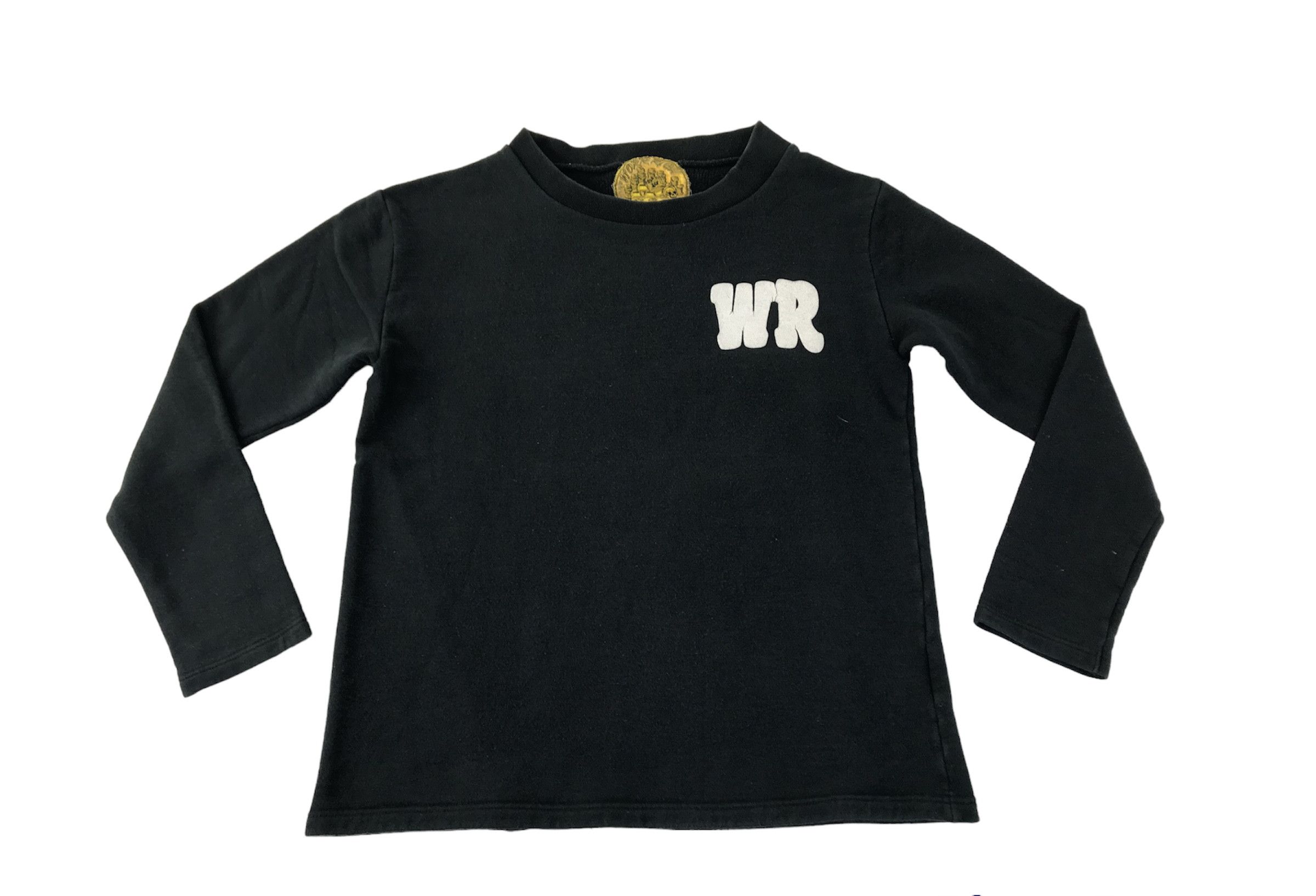Japanese Brand Milk Boys Japan Work Rich Gold 18k Big Logo Design Pull Over Size US S / EU 44-46 / 1 - 2 Thumbnail