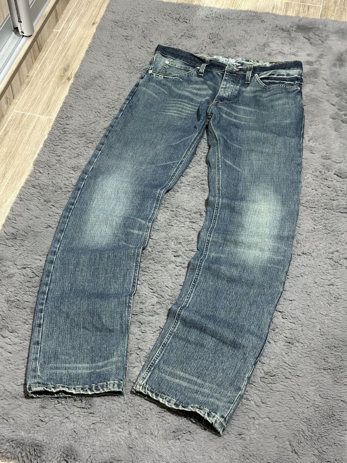Bellerose Vintage Bellerose Straight Denim Pants Size US 33 - 1 Thumbnail