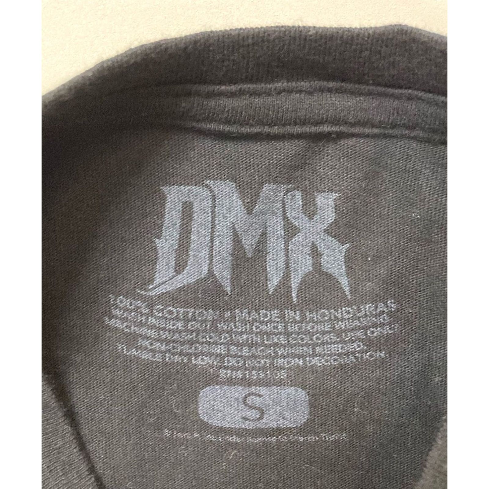 Vintage DMX T-Shirt Women Small Black Short Sleeve Crew Neck Pullover Cotton Hip Hop Music Casual Size S / US 4 / IT 40 - 4 Thumbnail