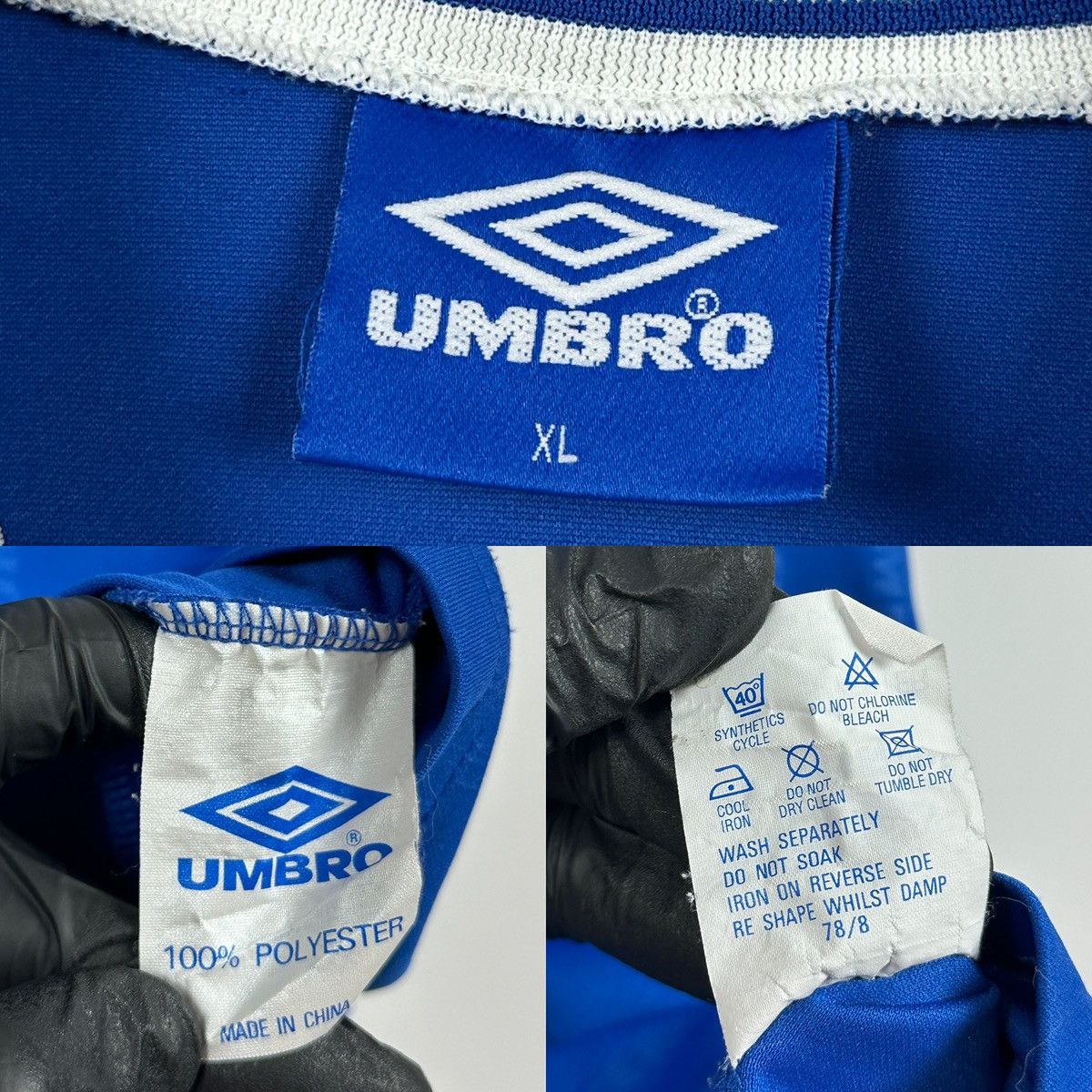 Umbro 1995/96 Vintage Fram Reykjavik Rare Home Soccer Jersey Size US XL / EU 56 / 4 - 21 Thumbnail