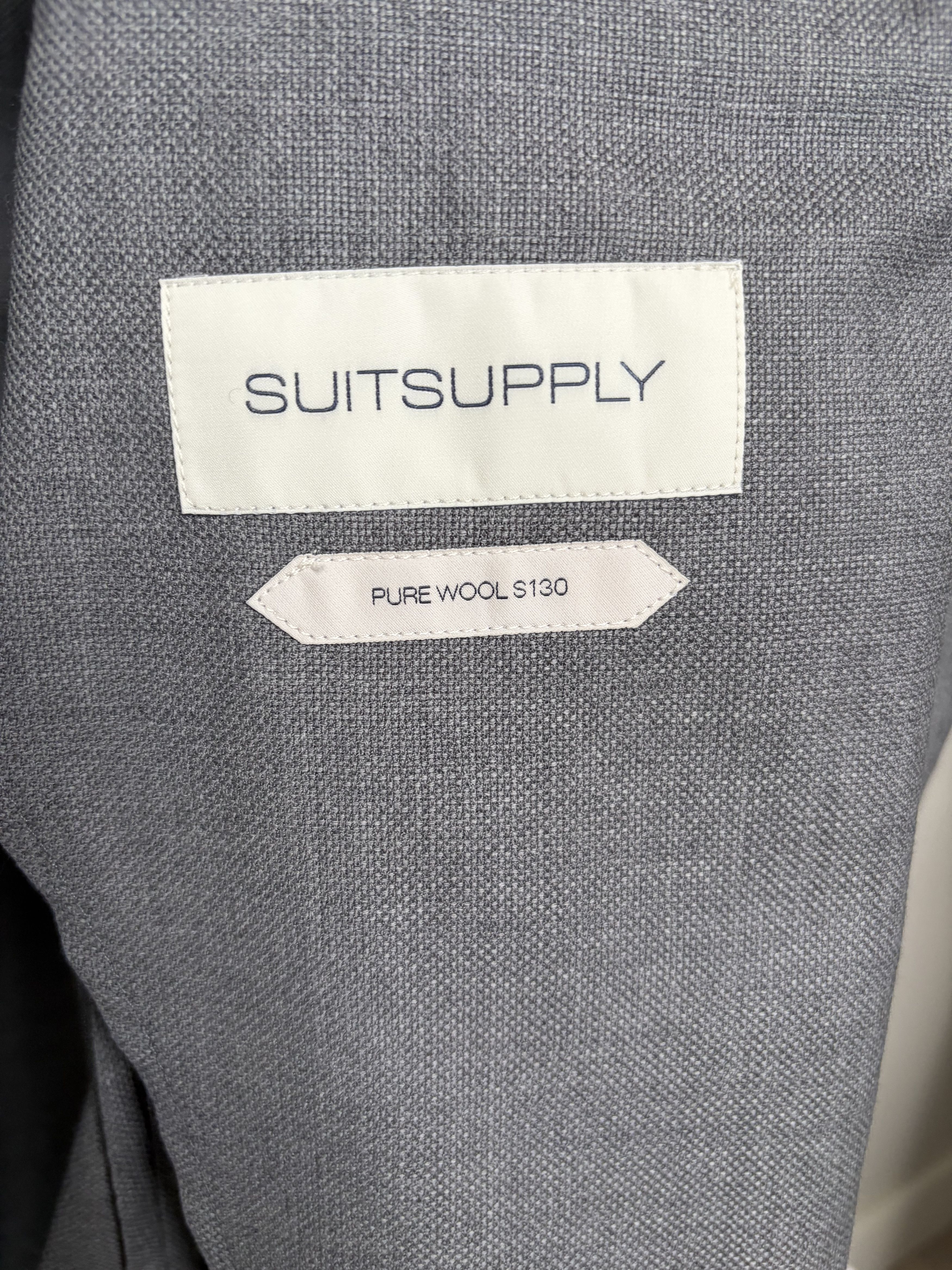 Suitsupply NWT Suitsupply grey s130 unconstructed jacket, size 38S\EU24 Size 38S - 5 Thumbnail