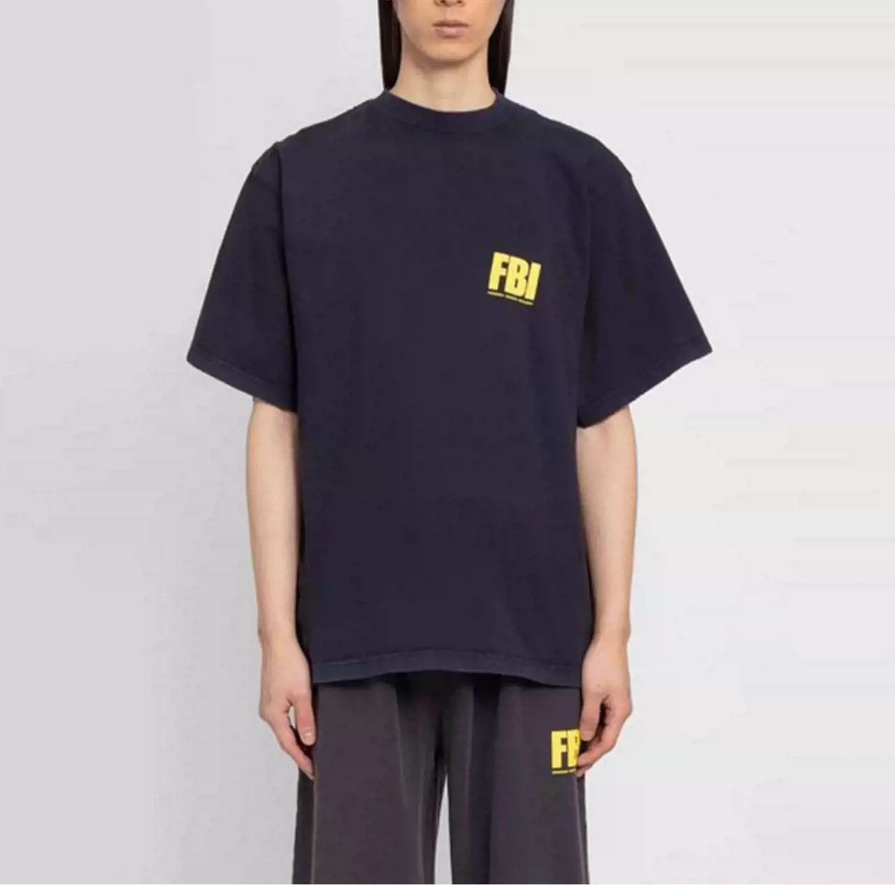 Balenciaga Balenciaga SS22 Printed Logo Crew Neck Short Sleeve T-shirt Size US L / EU 52-54 / 3 - 1 Thumbnail