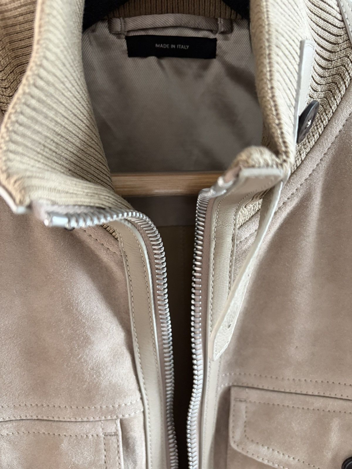 Tom Ford Tom Ford Suede Pocket Bomber Jacket 52 LBS060 LMS020S25 Size US L / EU 52-54 / 3 - 5 Thumbnail