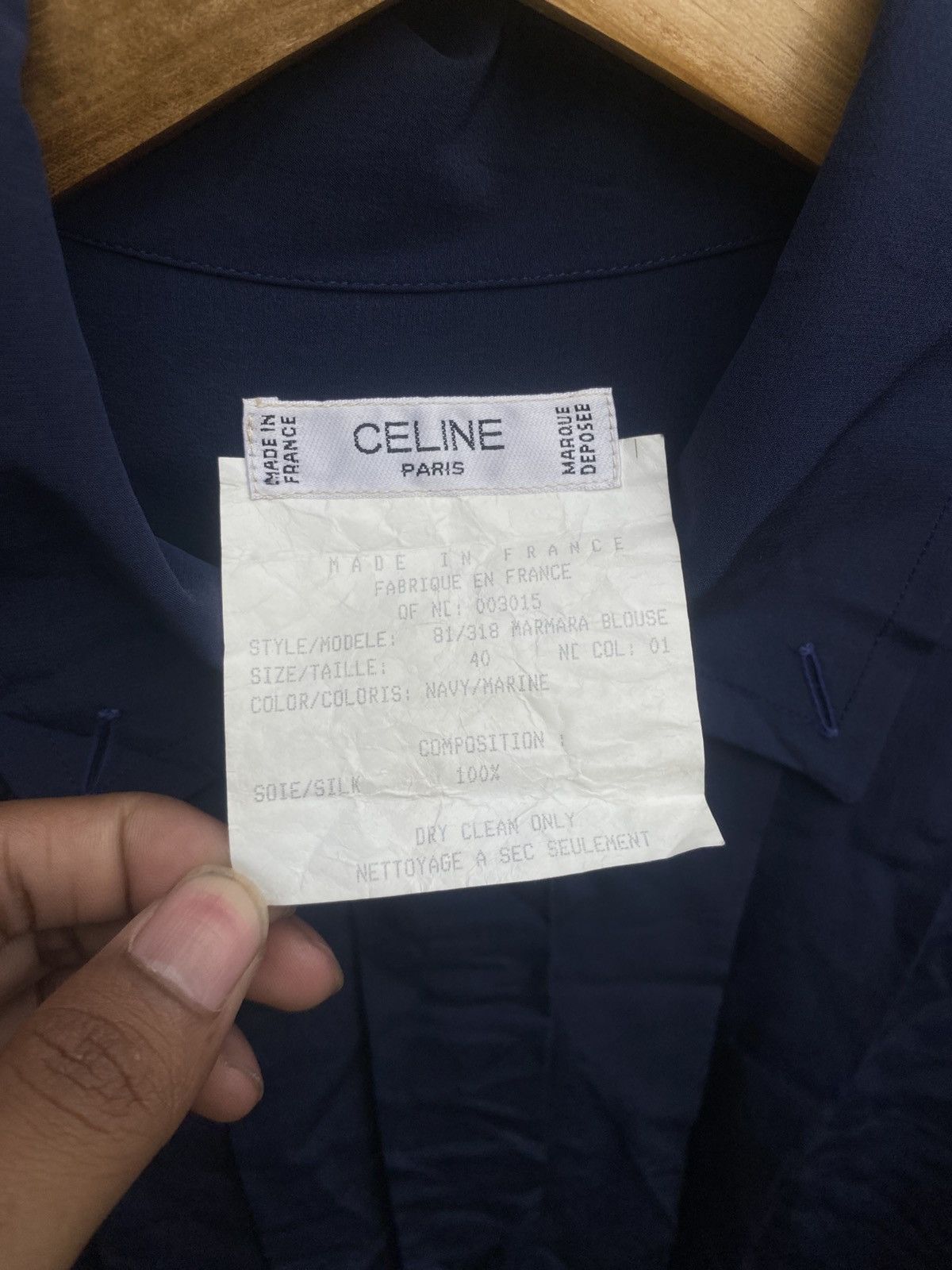 Celine Celine Marmara Blouse Size M / US 6-8 / IT 42-44 - 2 Thumbnail