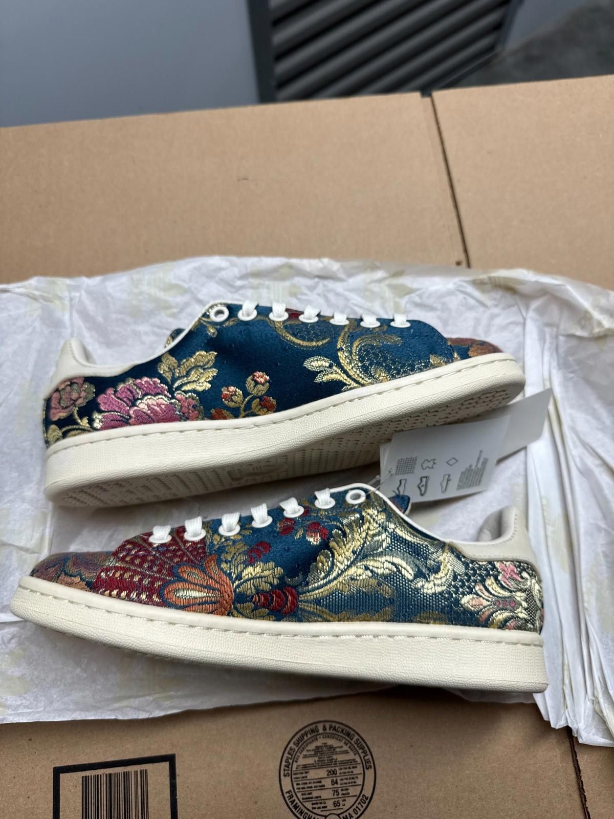 Adidas Adidas Pharrell Williams x Stan Smith Jacquard Size 5.5 Size US 5.5 / EU 38 - 5 Thumbnail