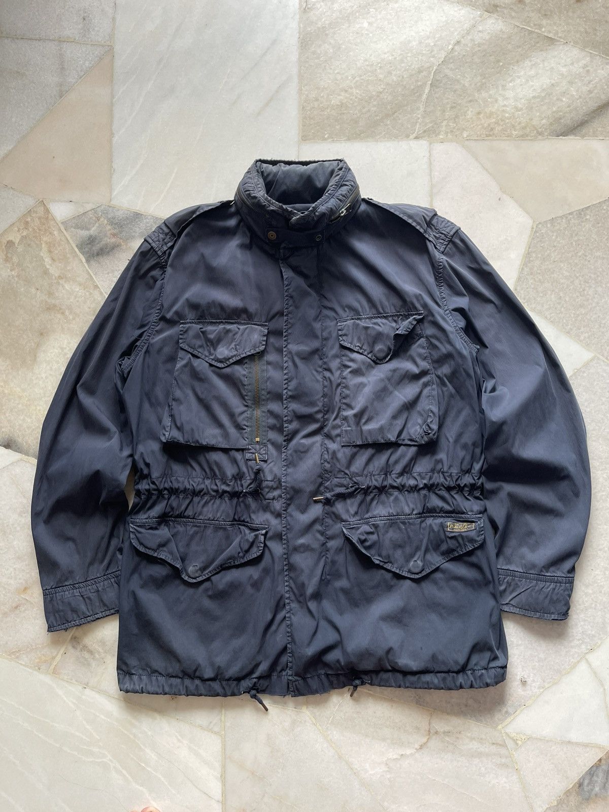 Polo Ralph Lauren 2000s Polo Ralph Lauren Distressed Jacket Size US L / EU 52-54 / 3 - 3 Thumbnail