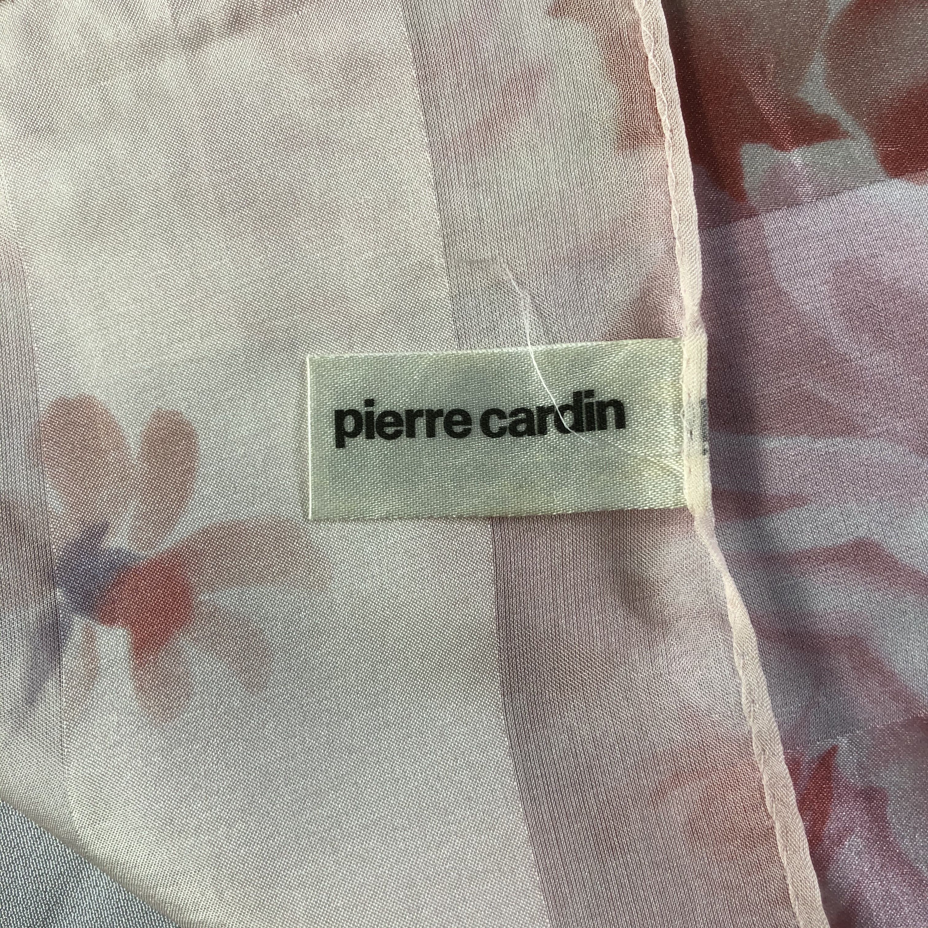 Pierre Cardin × Vintage Vintage Pierre Cardin Silk Scarf Size ONE SIZE - 5 Thumbnail