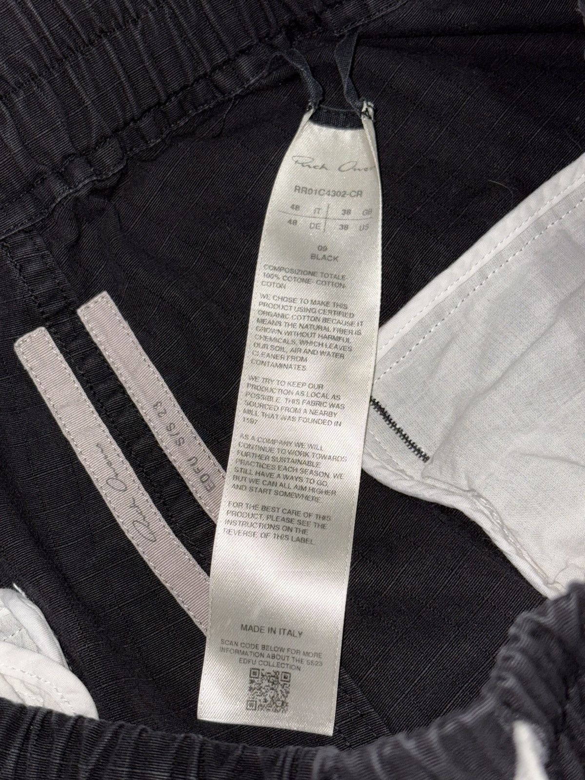 Rick Owens SS23 EDFU Ripstop Double Cargo Jumbo Belas Wide rave flare Size US 30 / EU 46 - 6 Thumbnail