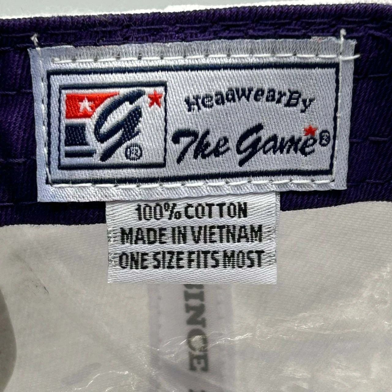The Game Vintage Western Illinois University NCAA Snap Back Cotton Size ONE SIZE - 3 Thumbnail