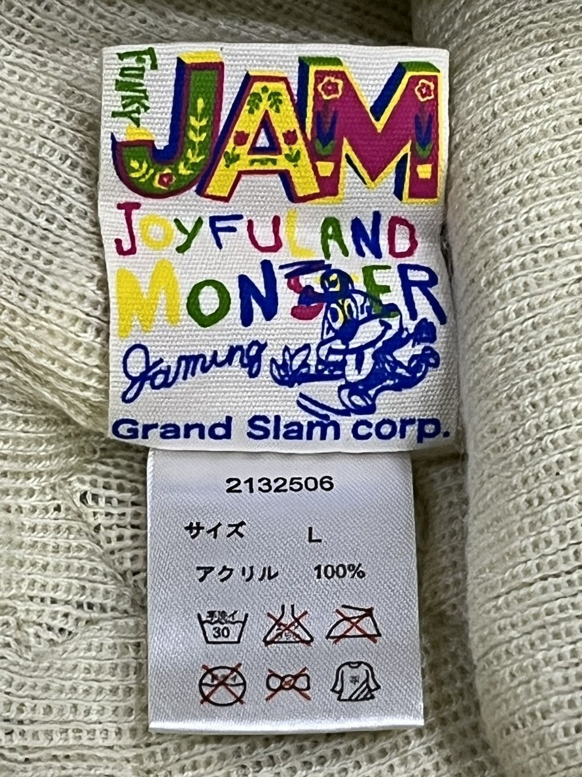 Grand Slam Joyful x Monster Hype Acrylic Beanie JAM's World Vibes Rare Size ONE SIZE - 8 Thumbnail