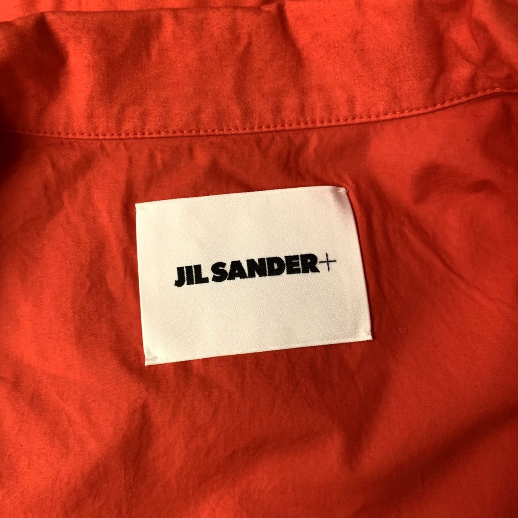 Jil Sander JIL SANDER Camp Shirt Size L Red Cotton Short Sleeve Size US L / EU 52-54 / 3 - 5 Thumbnail