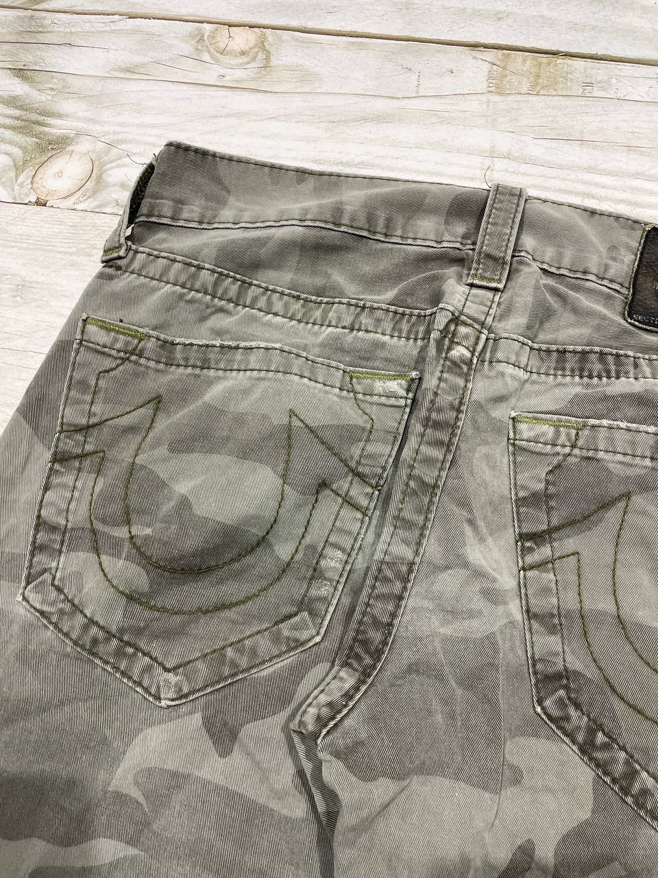 True Religion Vintage True Religion Geno Denim Jeans Camo Y2K Size US 30 / EU 46 - 13 Thumbnail