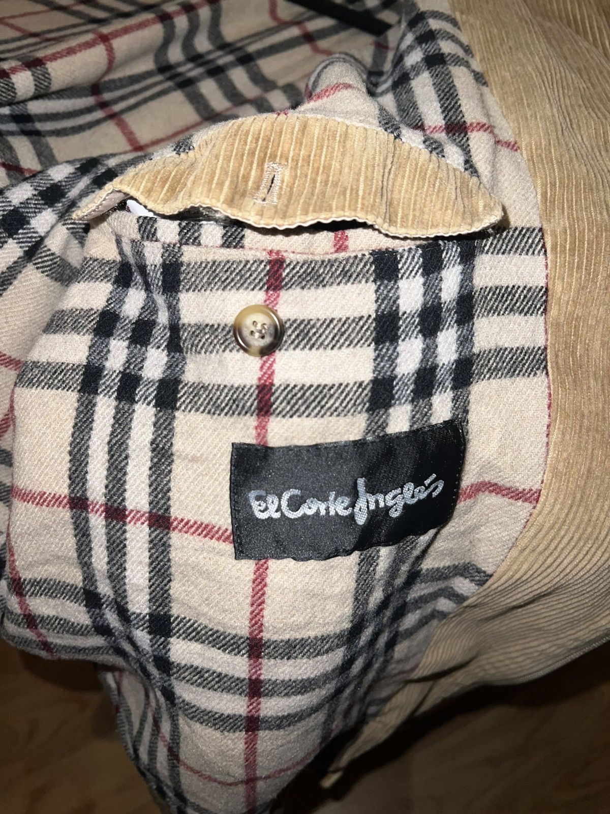 Burberry Burberry Cord Jacket Size US M / EU 48-50 / 2 - 4 Thumbnail