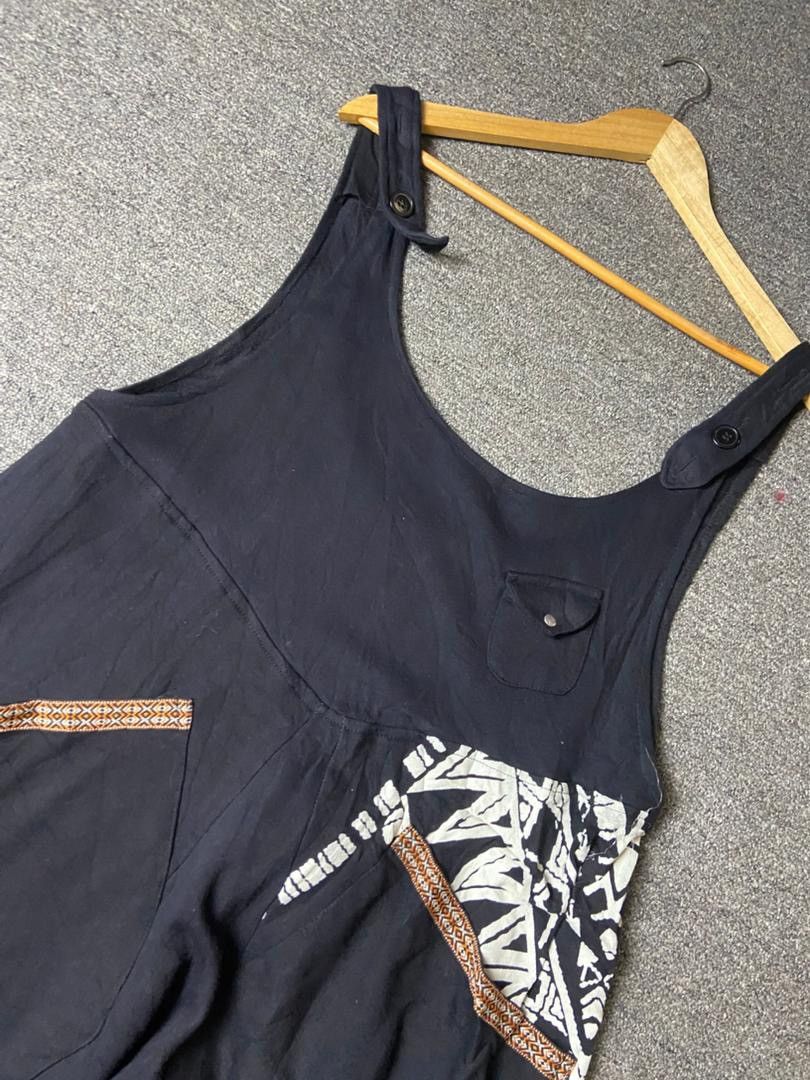 Japanese Brand Amina Brand Sleeveless Dress with Geometric Design (178) Size XS / US 0-2 / IT 36-38 - 2 Thumbnail