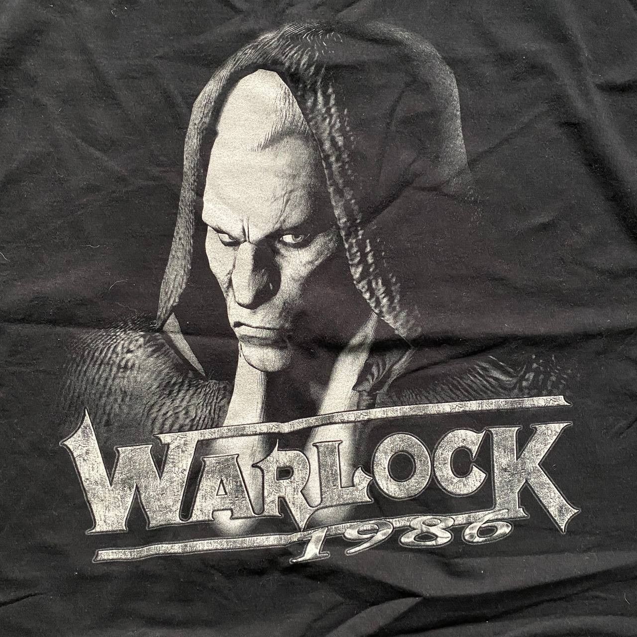 Band Tees × Vintage VINTAGE Y2K WARLOCK WACKEN 2004 FADED METAL TOUR TEE 248 Size US XL / EU 56 / 4 - 5 Thumbnail
